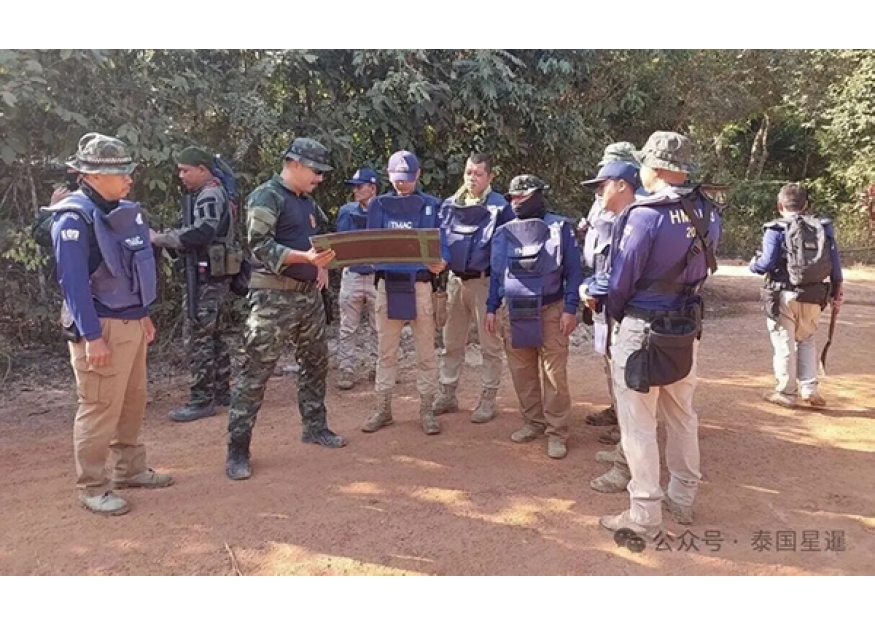 2026–01-28 泰军推进泰柬边境排雷 武里南府已确认73%区域安全